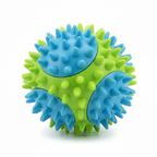 Dog Spiky Ball - Blue & Green