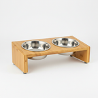 Double Bowl Stand - Front Angle