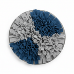 Snuffle Mat - Blue & Grey